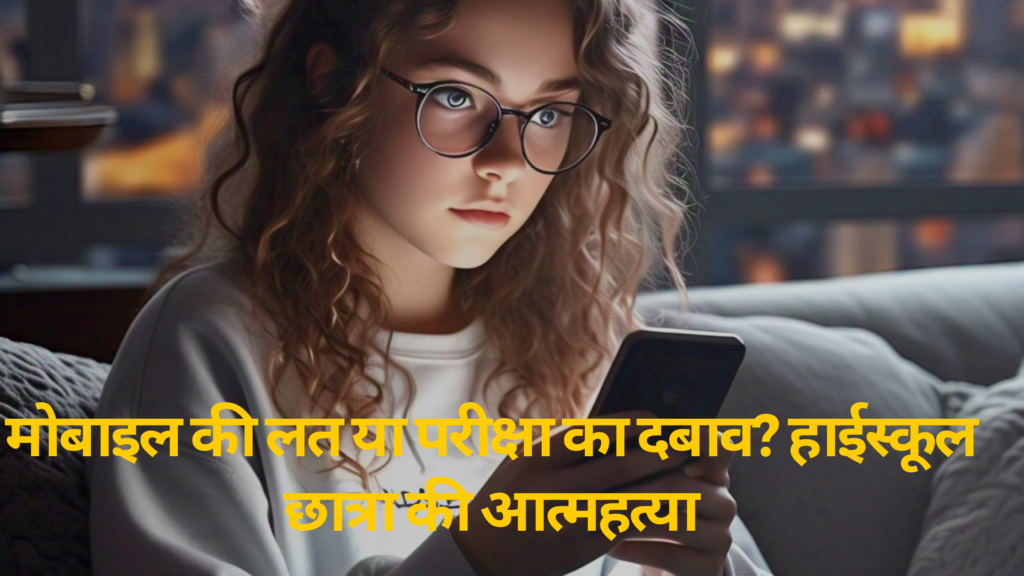 Ballia News : मोबाइल की लत या परीक्षा का दबाव? हाईस्कूल छात्रा की आत्महत्या