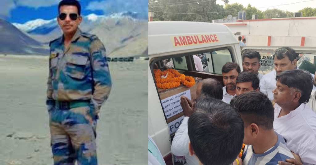 Death of Army Jawan Deepak Yadav: Wife accuses of murder, demands high level investigation - Ballia News : बलिया खबर