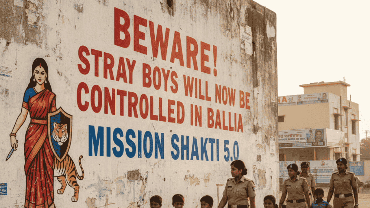 Beware, stray boys will now be controlled in Ballia, Mission Shakti 5.0