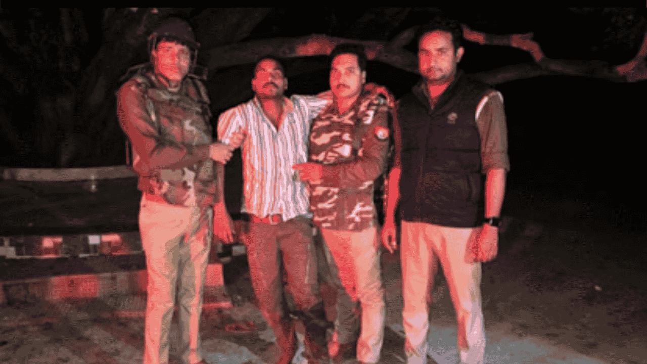 Ajay Patharkatta, accused of cow smuggling, arrested in a police encounter in Ballia